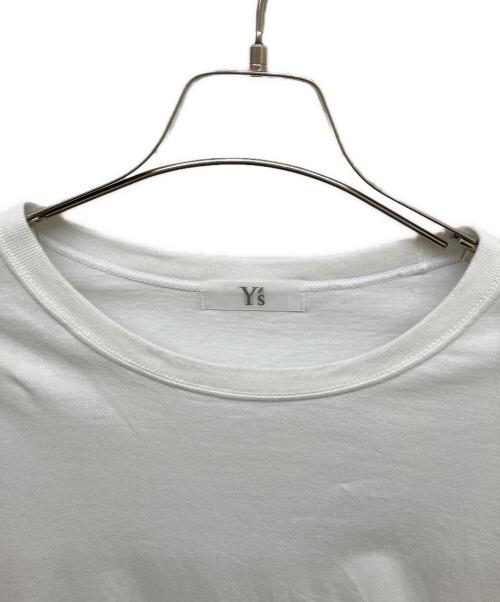 Y's（ワイズ）Y's (ワイズ) ロングスリーブカットソー ホワイト サイズ:4の古着・服飾アイテム