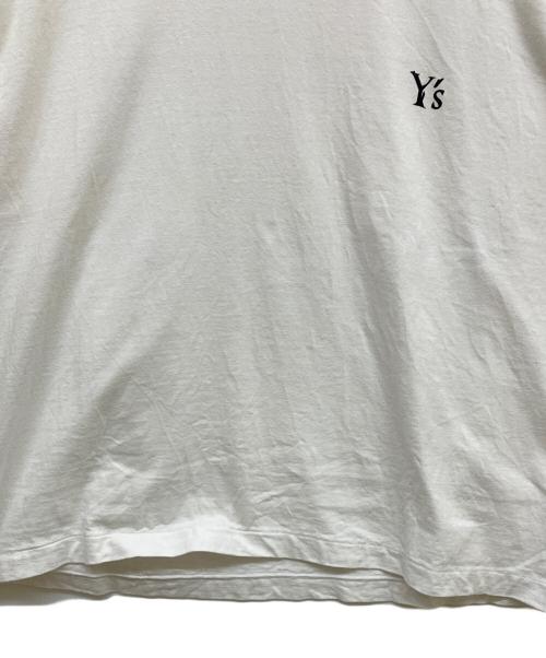 Y's（ワイズ）Y's (ワイズ) ロングスリーブカットソー ホワイト サイズ:4の古着・服飾アイテム
