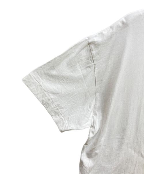 PLAY COMME des GARCONS（プレイコムデギャルソン）PLAY COMME des GARCONS (プレイコムデギャルソン) OVERSIZED LOGO T-SHIRT ホワイト サイズ:Mの古着・服飾アイテム