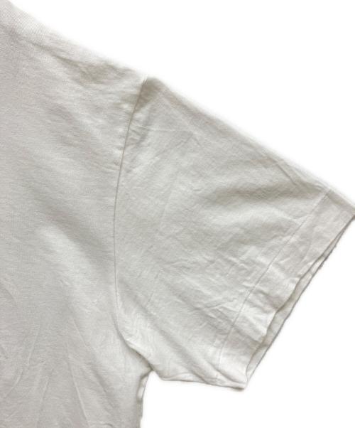 PLAY COMME des GARCONS（プレイコムデギャルソン）PLAY COMME des GARCONS (プレイコムデギャルソン) OVERSIZED LOGO T-SHIRT ホワイト サイズ:Mの古着・服飾アイテム