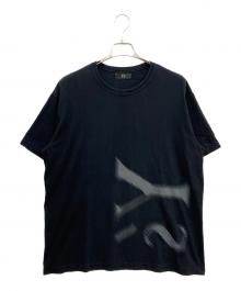 Y's（ワイズ）の古着「ロゴTシャツ」｜ブラック