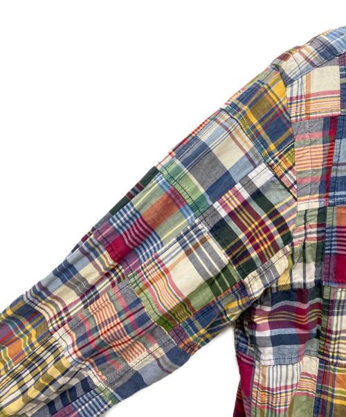 RALPH LAUREN（ラルフローレン）RALPH LAUREN (ラルフローレン) パッチワークチェックシャツ マルチカラー サイズ:Lの古着・服飾アイテム