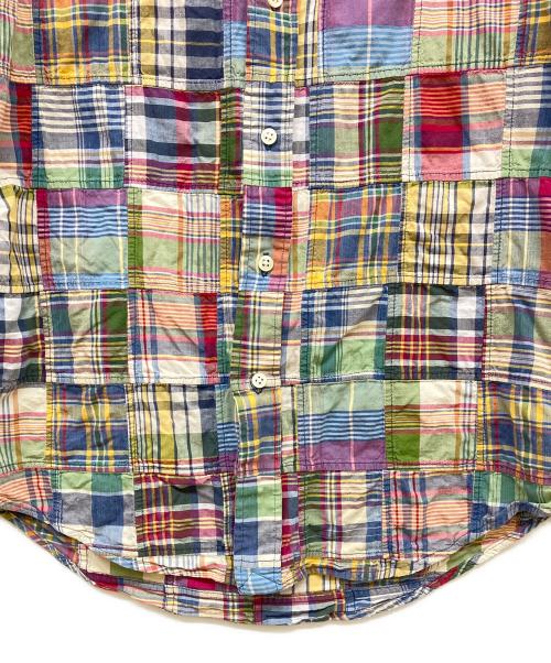 RALPH LAUREN（ラルフローレン）RALPH LAUREN (ラルフローレン) パッチワークチェックシャツ マルチカラー サイズ:Lの古着・服飾アイテム