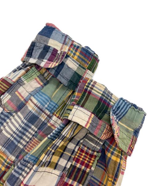 RALPH LAUREN（ラルフローレン）RALPH LAUREN (ラルフローレン) パッチワークチェックシャツ マルチカラー サイズ:Lの古着・服飾アイテム