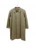 BURBERRY（バーバリー）の古着「ライナー付ステンカラーコート」｜ベージュ