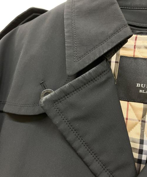 BURBERRY BLACK LABEL（バーバリーブラックレーベル）BURBERRY BLACK LABEL (バーバリーブラックレーベル) キルティングライナー付トレンチコート ブラック サイズ:SIZE Lの古着・服飾アイテム