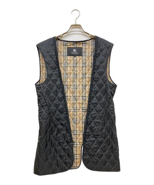 BURBERRY BLACK LABEL（バーバリーブラックレーベル）BURBERRY BLACK LABEL (バーバリーブラックレーベル) キルティングライナー付トレンチコート ブラック サイズ:SIZE Lの古着・服飾アイテム