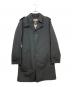 BURBERRY BLACK LABEL（バーバリーブラックレーベル）の古着「キルティングライナー付トレンチコート」｜ブラック