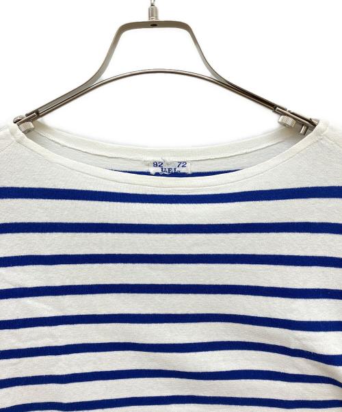 French Army（フランス軍）French Army (フランス軍) バスクシャツ ホワイト×ブルー サイズ:不明の古着・服飾アイテム