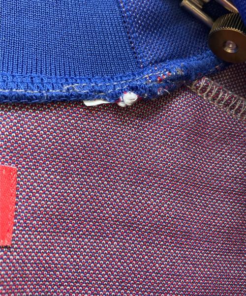 SUPREME（シュプリーム）SUPREME (シュプリーム) World Famous Jacquard Track Jacket グレー×ブルー サイズ:SIZE Lの古着・服飾アイテム