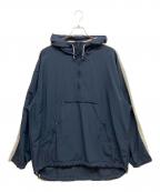 GAPギャップ）の古着「コットンアノラックパーカー」｜ネイビー×ベージュ