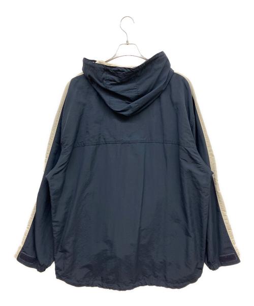 GAP（ギャップ）GAP (ギャップ) コットンアノラックパーカー ネイビー×ベージュ サイズ:Lの古着・服飾アイテム