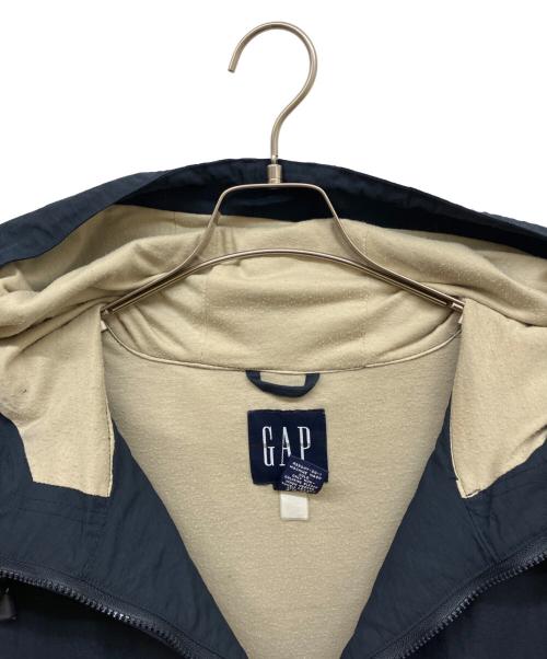GAP（ギャップ）GAP (ギャップ) コットンアノラックパーカー ネイビー×ベージュ サイズ:Lの古着・服飾アイテム
