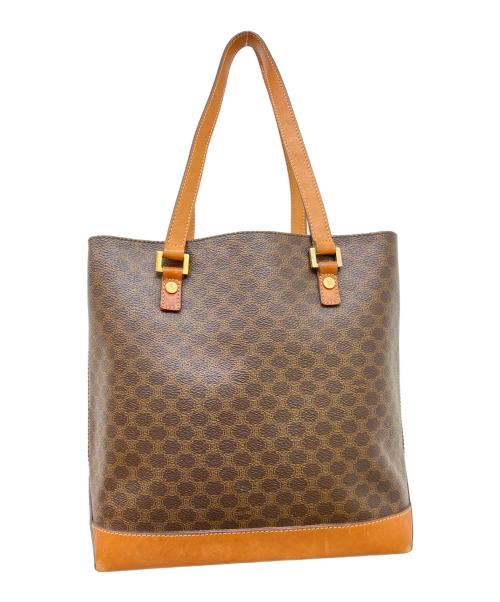 CELINE（セリーヌ）CELINE (セリーヌ) マカダム トートバッグ ブラウンの古着・服飾アイテム