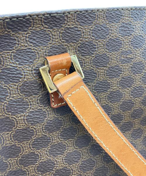 CELINE（セリーヌ）CELINE (セリーヌ) マカダム トートバッグ ブラウンの古着・服飾アイテム