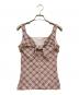 BURBERRY BLUE LABEL (バーバリー ブルー レーベル) バックリボンタンクトップ ピンク サイズ:SIZE M：8000円