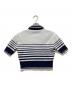 Bibiy. (ビビィ) ROSIE SHIRT KNIT ホワイト×ネイビー サイズ:SIZE Free：7000円