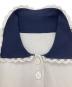 中古・古着 Bibiy. (ビビィ) ROSIE SHIRT KNIT ホワイト×ネイビー サイズ:SIZE Free：7000円