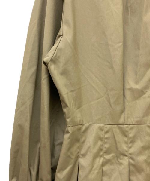 ANAYI（アナイ）ANAYI (アナイ) ブロードタックフレアワンピース ベージュ サイズ:Mの古着・服飾アイテム