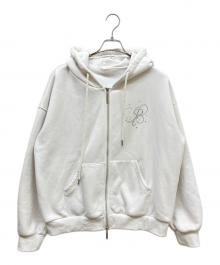 pellicule（ペリキュール）の古着「pelicule motif stone big PK」｜ホワイト