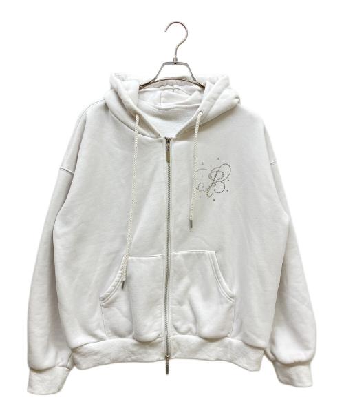 pellicule（ペリキュール）pellicule (ペリキュール) pelicule motif stone big PK ホワイト サイズ:Fの古着・服飾アイテム