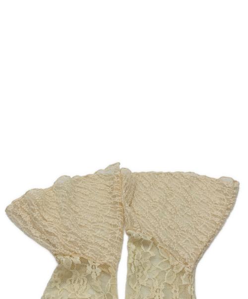Ameri（アメリ）AMERI (アメリ) COMBINATION LACE TOP アイボリー サイズ:Freeの古着・服飾アイテム