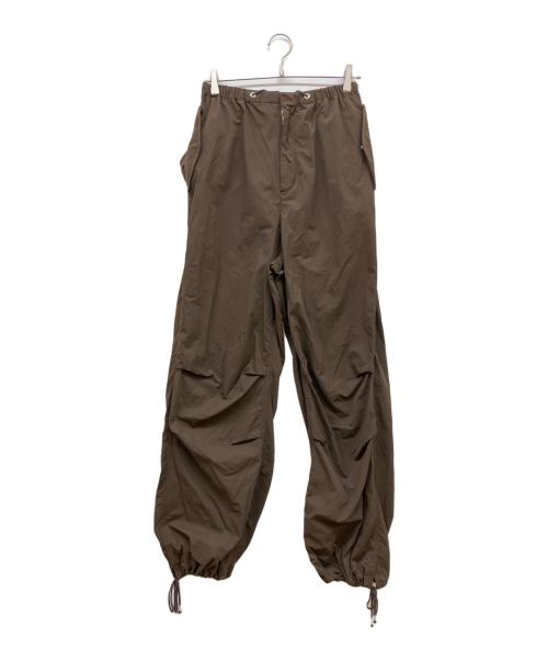 THE SHISHIKUI（シシクイ）THE SHISHIKUI (シシクイ) PARACHUTE PANTS ブラウン サイズ:SIZE Mの古着・服飾アイテム