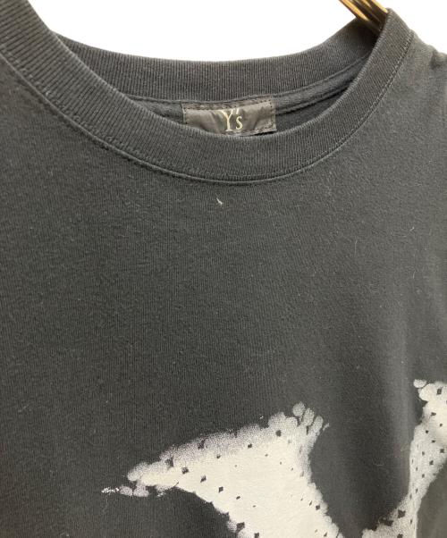 Y's（ワイズ）Y's (ワイズ) Y's Logo Big T-shirt ブラック サイズ:-の古着・服飾アイテム