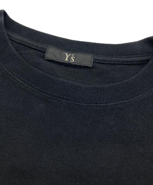 Y's（ワイズ）Y's (ワイズ) Y's Logo Big T-shirt ブラック サイズ:-の古着・服飾アイテム