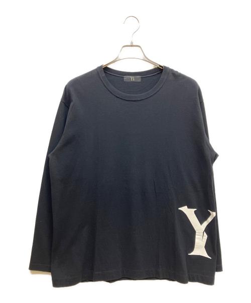 Y's（ワイズ）Y's (ワイズ) ロングスリーブカットソー ブラック サイズ:-の古着・服飾アイテム