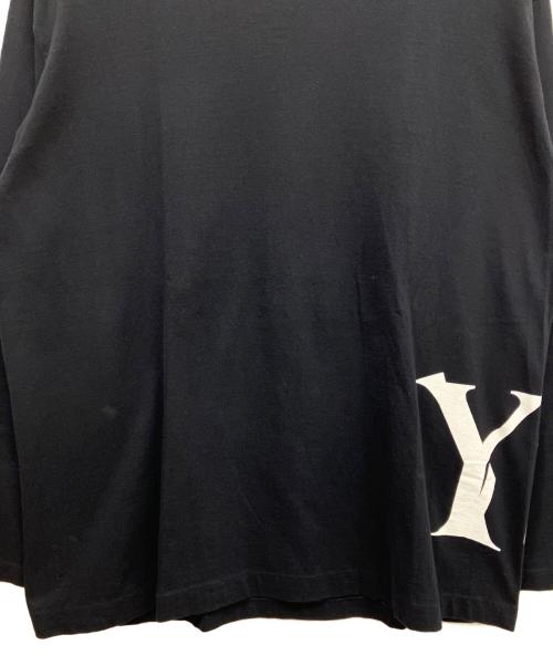 Y's（ワイズ）Y's (ワイズ) ロングスリーブカットソー ブラック サイズ:-の古着・服飾アイテム
