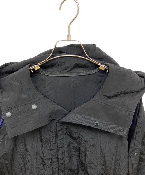 UN3D.（アンスリード）UN3D. (アンスリード) ナイロンフーディコート ブラック サイズ:Fの古着・服飾アイテム