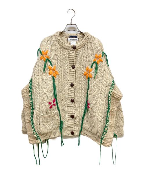 DISCOVERED（ディスカバード）DISCOVERED (ディスカバード) Hand Embroidery Fisherman Knit アイボリー サイズ:SIZE Freeの古着・服飾アイテム
