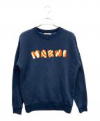 MARNIマルニ）の古着「スウェット」｜ネイビー
