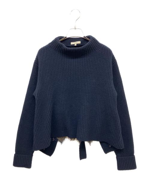 EPOCA（エポカ）EPOCA (エポカ) ラマリアレースコンビニット ネイビー サイズ:40の古着・服飾アイテム