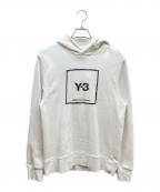 adidas×Y-3アディダス×ワイスリー）の古着「U SQ LBL GRPHC HOODIE」｜ホワイト