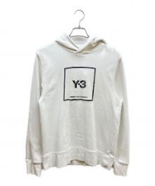 adidas×Y-3（アディダス×ワイスリー）の古着「U SQ LBL GRPHC HOODIE」｜ホワイト