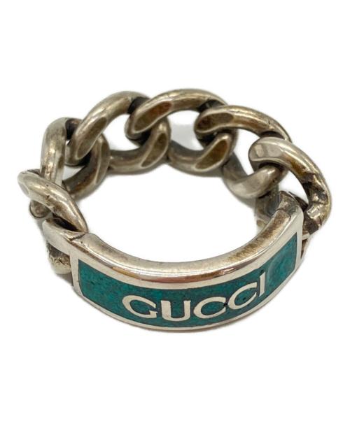 GUCCI（グッチ）GUCCI (グッチ) ゴルメットチェーンリング サイズ:12号の古着・服飾アイテム