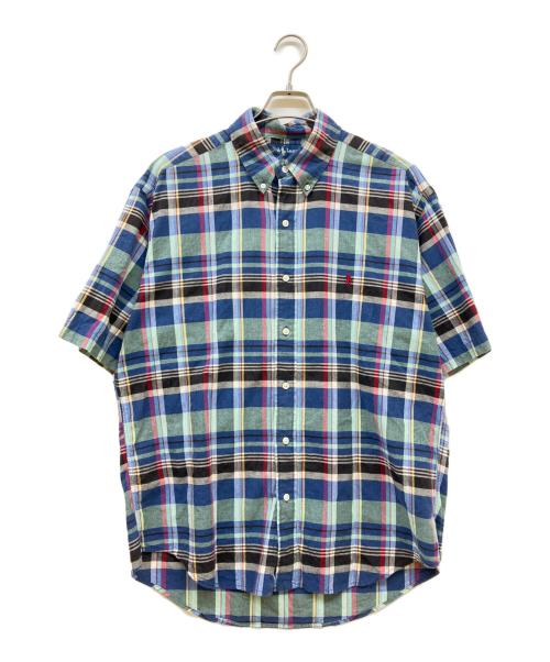 RALPH LAUREN（ラルフローレン）RALPH LAUREN (ラルフローレン) 半袖シャツ マルチカラー サイズ:SIZE Lの古着・服飾アイテム