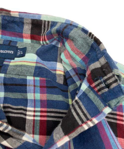 RALPH LAUREN（ラルフローレン）RALPH LAUREN (ラルフローレン) 半袖シャツ マルチカラー サイズ:SIZE Lの古着・服飾アイテム