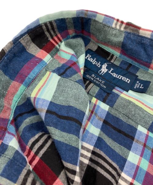 RALPH LAUREN（ラルフローレン）RALPH LAUREN (ラルフローレン) 半袖シャツ マルチカラー サイズ:SIZE Lの古着・服飾アイテム