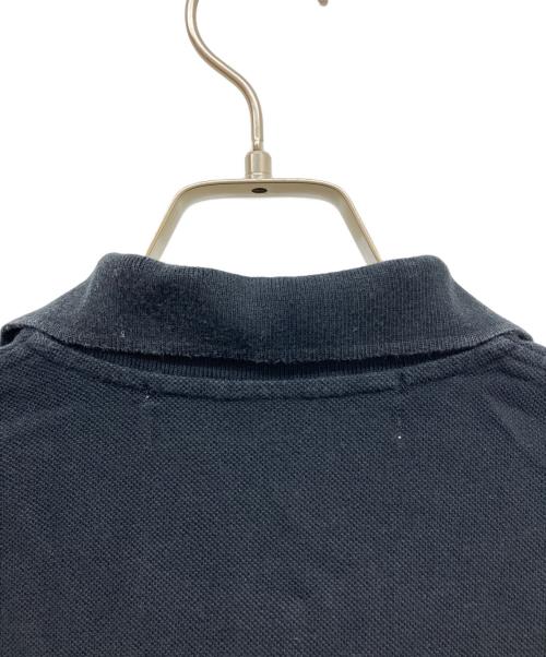 PLAY COMME des GARCONS（プレイコムデギャルソン）PLAY COMME des GARCONS (プレイコムデギャルソン) ポロシャツ ブラック サイズ:Mの古着・服飾アイテム