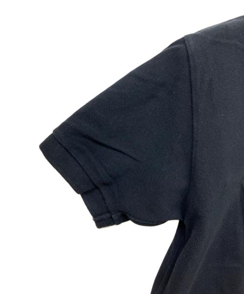 PLAY COMME des GARCONS（プレイコムデギャルソン）PLAY COMME des GARCONS (プレイコムデギャルソン) ポロシャツ ブラック サイズ:Mの古着・服飾アイテム