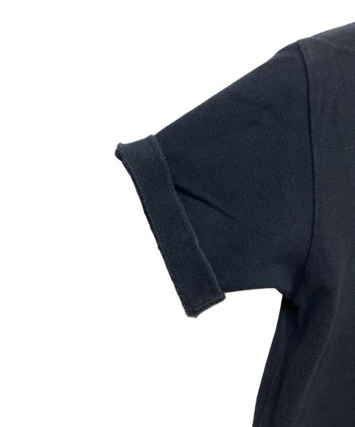 PLAY COMME des GARCONS（プレイコムデギャルソン）PLAY COMME des GARCONS (プレイコムデギャルソン) ポロシャツ ブラック サイズ:Mの古着・服飾アイテム