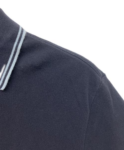 MONCLER（モンクレール）MONCLER (モンクレール) ポロシャツ ブラック サイズ:Mの古着・服飾アイテム