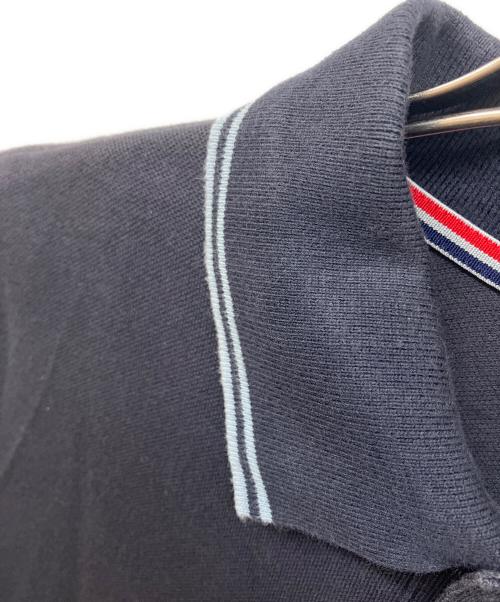 MONCLER（モンクレール）MONCLER (モンクレール) ポロシャツ ブラック サイズ:Mの古着・服飾アイテム
