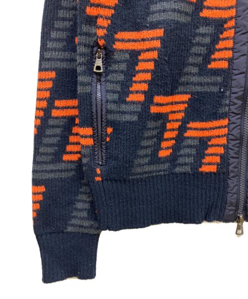 EA7（イーエーセブン）EA7 (イーエーセブン) ニットパーカー ネイビー サイズ:Mの古着・服飾アイテム