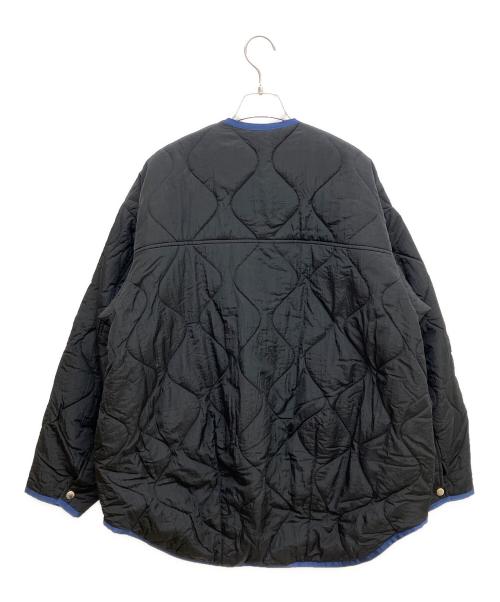 UN3D.（アンスリード）UN3D. (アンスリード) QUILTING COCOON BZ ブラック サイズ:Fの古着・服飾アイテム