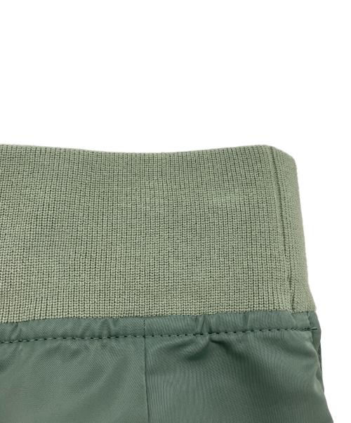 sacai（サカイ）sacai (サカイ) Nylon Twill Skirt オリーブ サイズ:1の古着・服飾アイテム