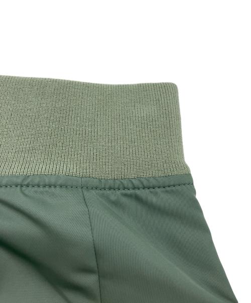sacai（サカイ）sacai (サカイ) Nylon Twill Skirt オリーブ サイズ:1の古着・服飾アイテム